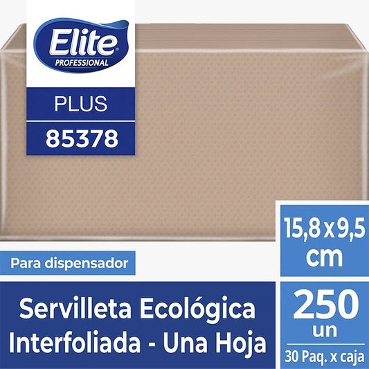 Servilleta Interfoliada 250 Un Ecológica 85378
