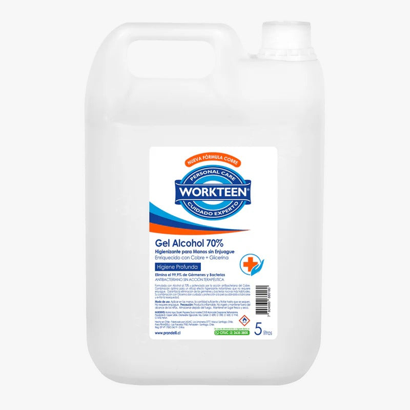 Alcohol Gel 5 Lts