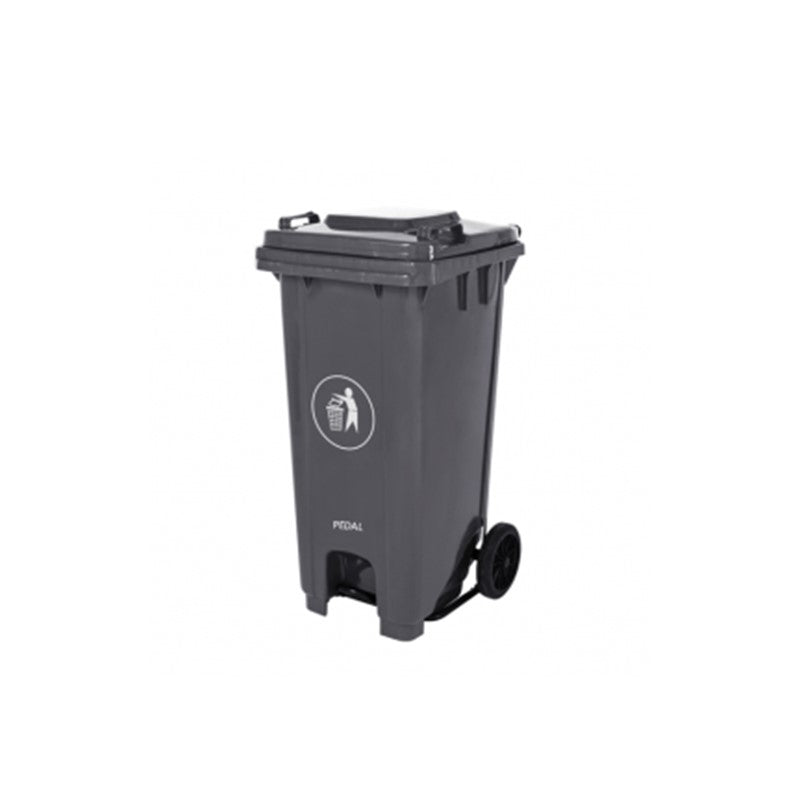 Contenedor de basura de 120 litros con pedal de Equalitychile