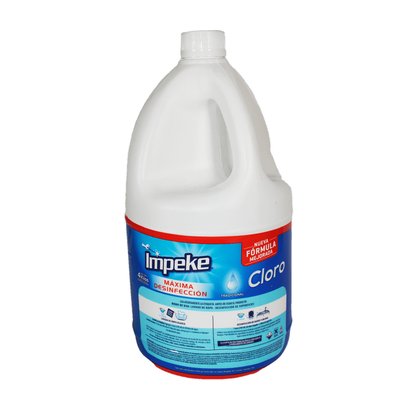 Cloro Impeke Concentrado 2.62 % 4 L