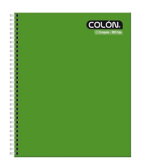 CUADERNO UNIVERSITARIO 100HJS COLON