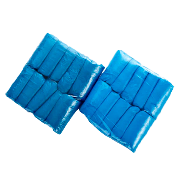 Cubre Calzado con Antideslizante azul (100unid)
