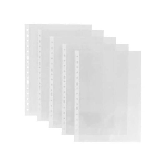 funda plastica carta transparente 100 unidades