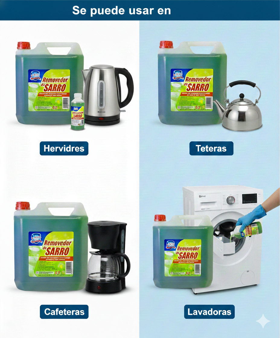 Removedor de Sarro 5LTS - Potente Limpiador