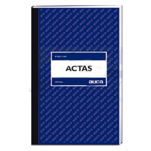 LIBRO DE ACTAS 100 HOJAS