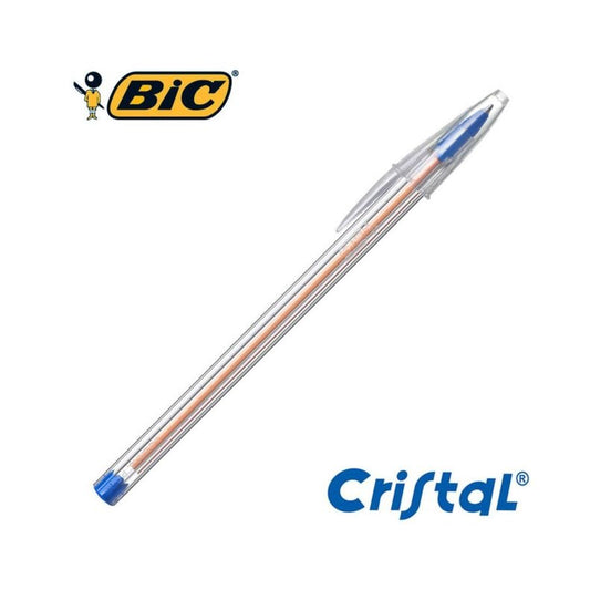 Lapiz BIC Pasta Azul - Bolígrafo BIC de calidad con tinta azul y punta fina