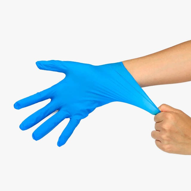 EMBALAJE DE GUANTES DE NITRILO AZUL MUNCARE Oferta!