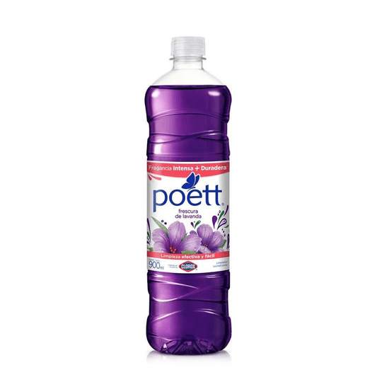 Desinfectante Poett Lavanda 900ml elimina virus y bacterias