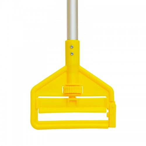 Mango mopa industrial de aluminio con sistema Click para limpieza profesional