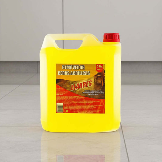 removedor cera acrilica 5 litros limpieza profesional industrial