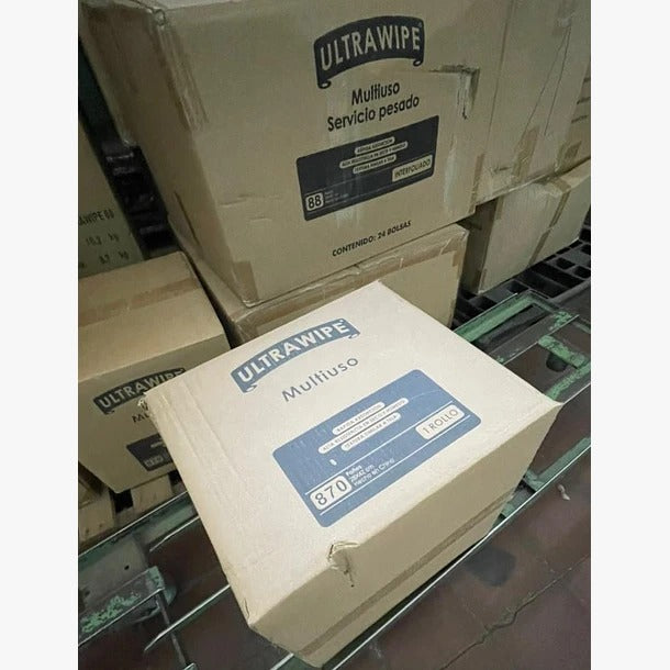 Bobina Ultrawipe 70 Prepicado 870 paños de 28x42 cm