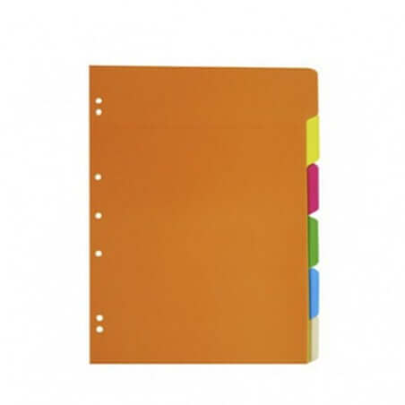 separadores cartulina colores carta para organizar archivos oficina