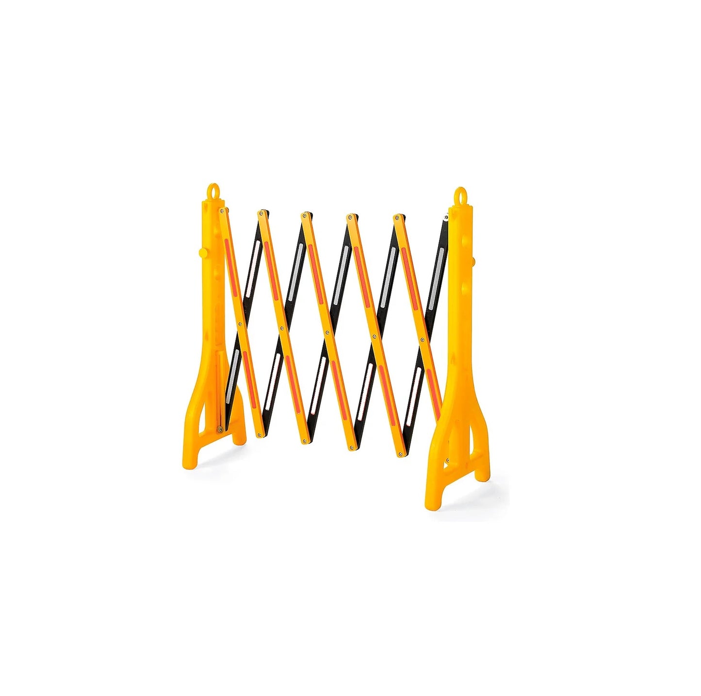 Barrera Seguridad expandible 2.5mt*96cm Color amarilla PVC Delimitadora