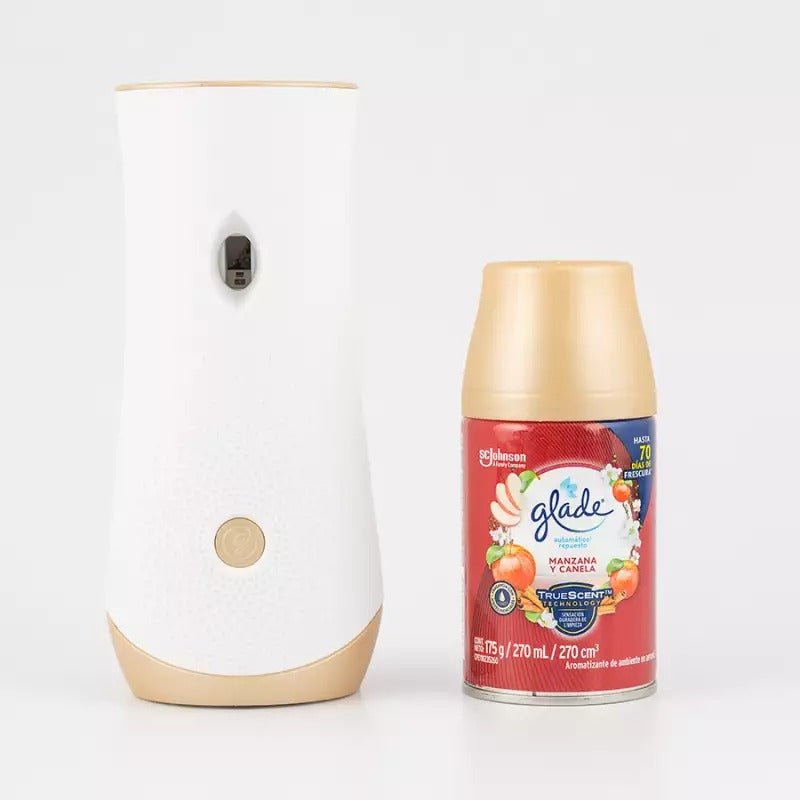 Desodorante Ambiental Glade Automático Repuesto Manzana y Canela 270 ml
