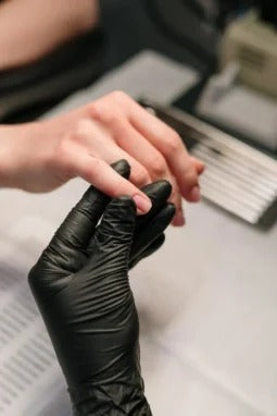 Guantes de Nitrilo Negro 100 unid