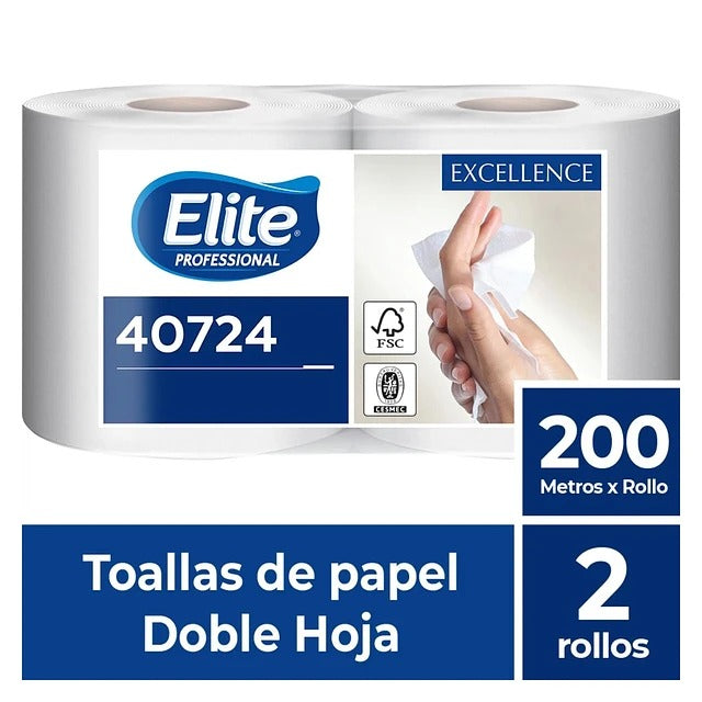 ELITE Toalla Papel 2x200 mts DH