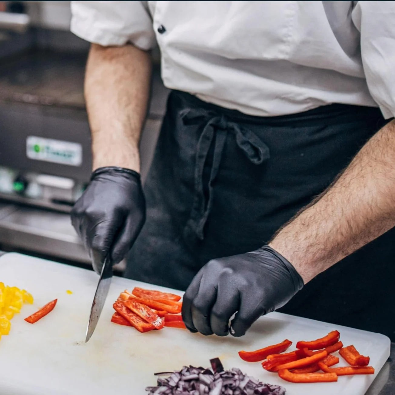 Guantes profesionales resistentes para uso industrial por cajas