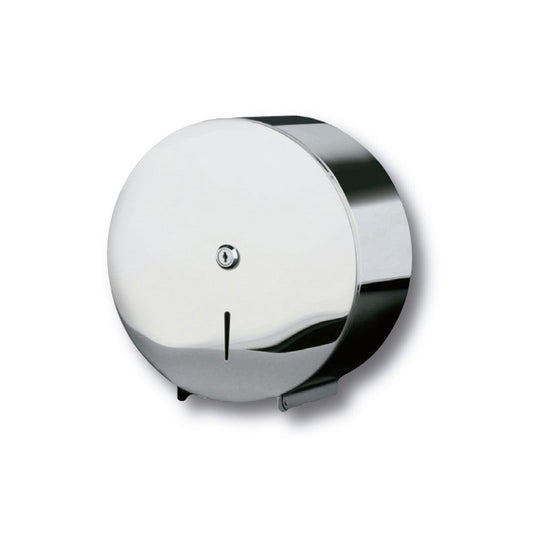 Dispensador de papel higiénico de acero inoxidable para empresa, diseño moderno jumbo de alta calidad