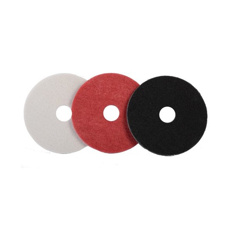 Disco para Abrillantadora PAD 17"
\n
\nCepillo para abrillantadora o Pad abrillantador de 17 ": Elementos de limpieza esencial, para abrillantadora consulta según color, blanco rojo y Negro.
\n
\nCAJA = 5 UNIDADES (1 color)
\n<div id="product-description-short-1004" class="rte-content product-description">
\n
\nLos pads son codificados por colores de acuerdo a la aplicación deseada.
\n
\n</div>