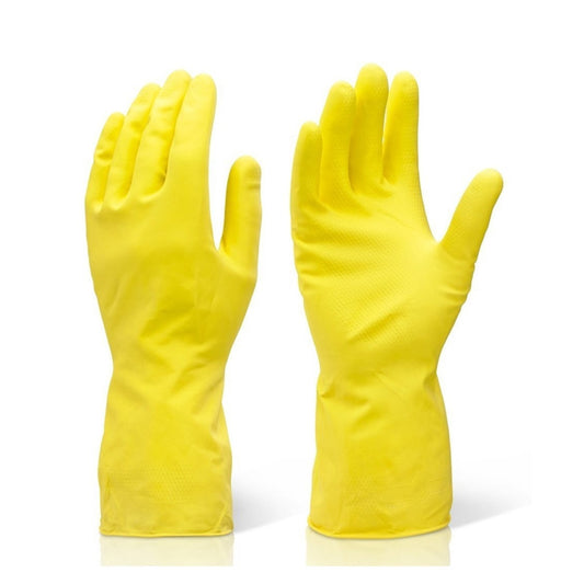 Guantes de Aseo; para limpieza excelente producto utilizado como barrera de protección, para el cuidado de tus manos, se adapta a la anatomía de cada persona. Son ideales para todo tipo de actividad, Tiene una textura antideslizante en la palma y en las manos para un mejor manejo de los elementos.