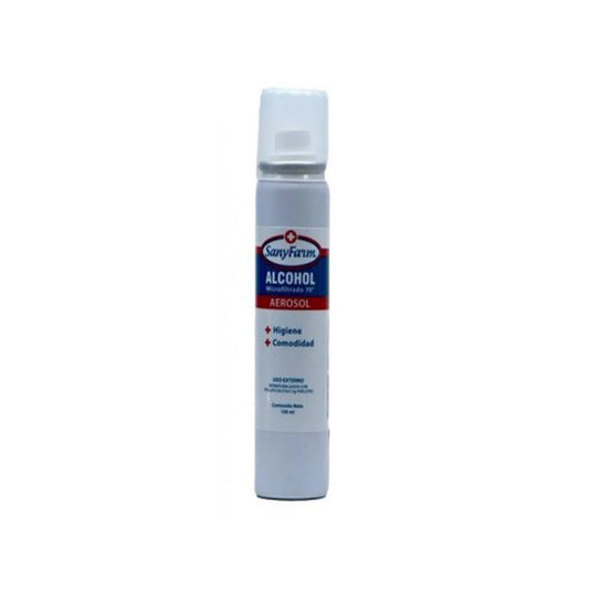 Alcohol en aerosol Microfiltrado 70° ayuda a sanitizar, eliminar la suciedad, bacterias y gérmenes, con efecto residual. Formulado para proteger la salud de tu piel y la de tu familia. Certificado. solicite Ficha técnica y certificación. Precio valido por 6 unidades mínima.