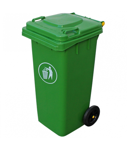 Contenedor de Basura 120 lts con ruedas - Colores Disponibles