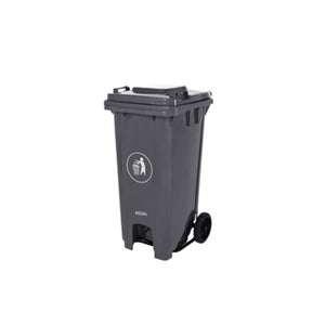 Contenedor de Basura 120 Litros con Pedal Equalitychile - Solución Higiénica
