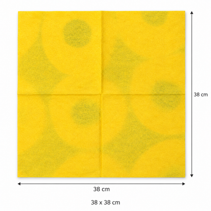 Paño Multiuso Amarillo Pack Mayorista 250 Unidades 38X38CM