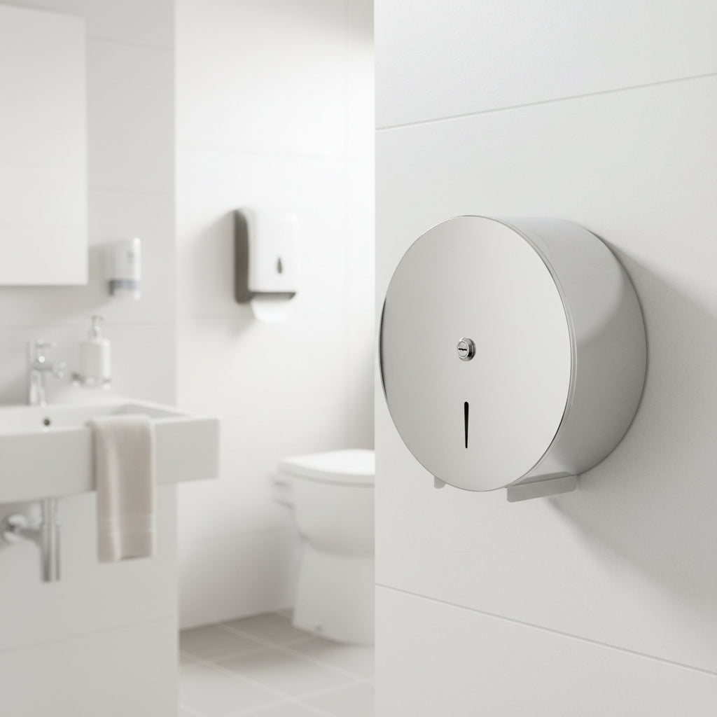 Dispensador de Papel Higiénico Acero Inoxidable