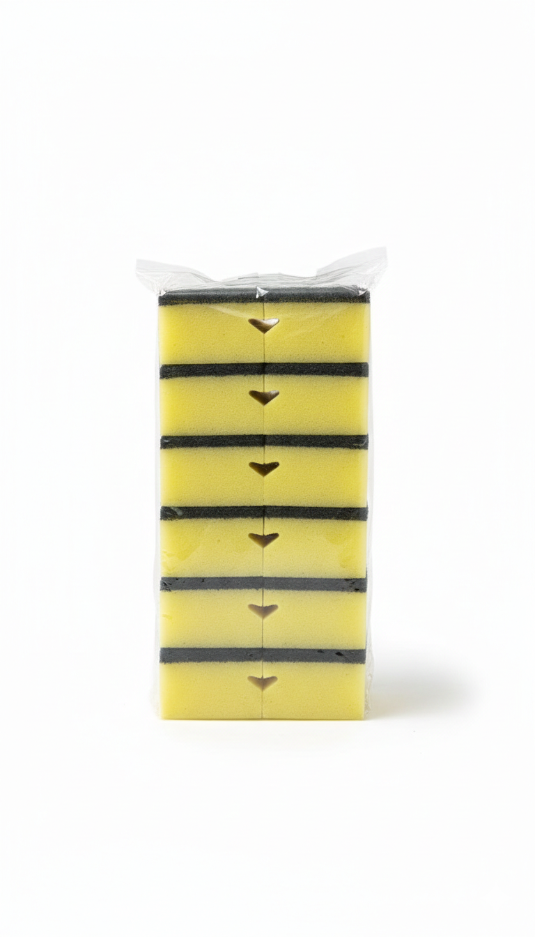 Pack 12 Esponjas Lavaloza Acanaladas | Ergonomía y Eficiencia