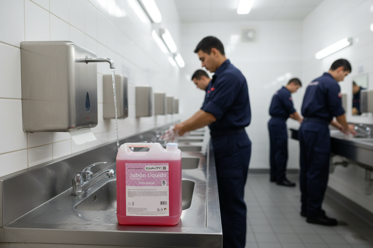 Jabon Liquido Neutro 5lts Hipoalergénico con Glicerina para Piel Sensible