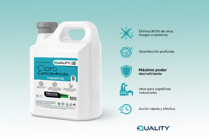 Cloro Concentrado al 5% Pack 6 unidades