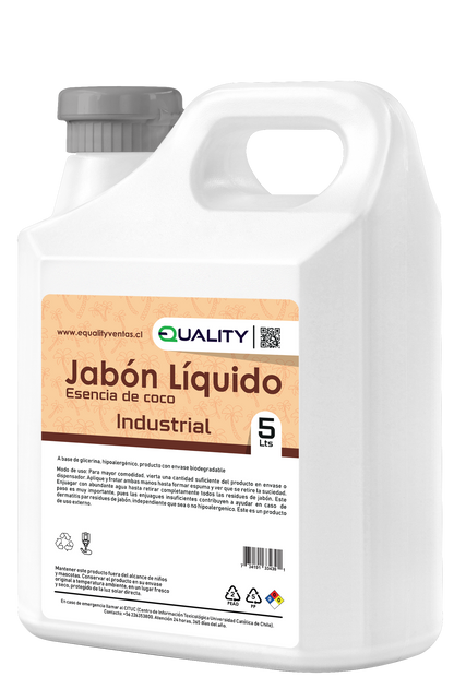 Pack de 6 botellas de Jabon Liquido