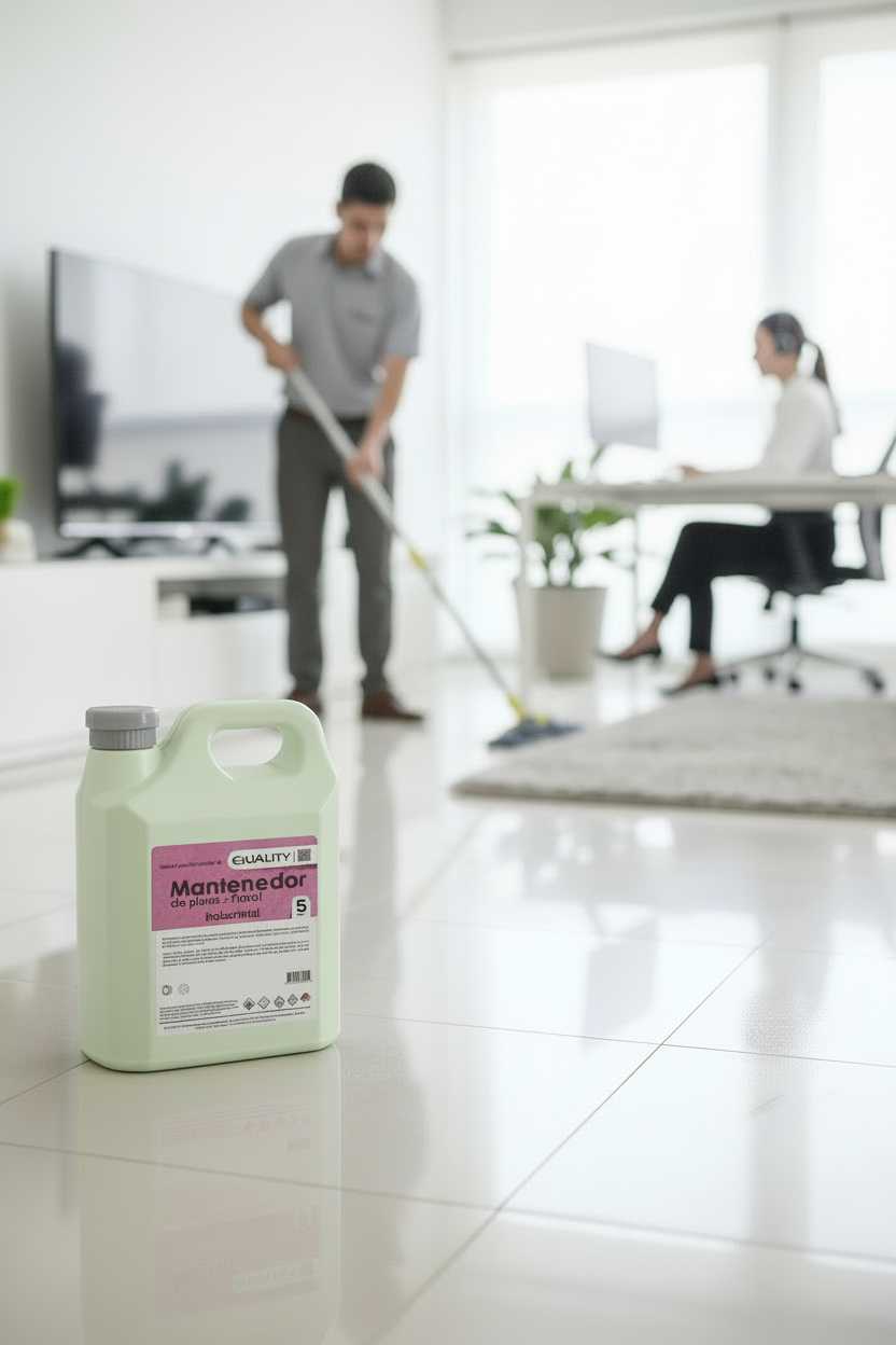 Mantenedor de Pisos Floral | Brillo y Frescura Duradera