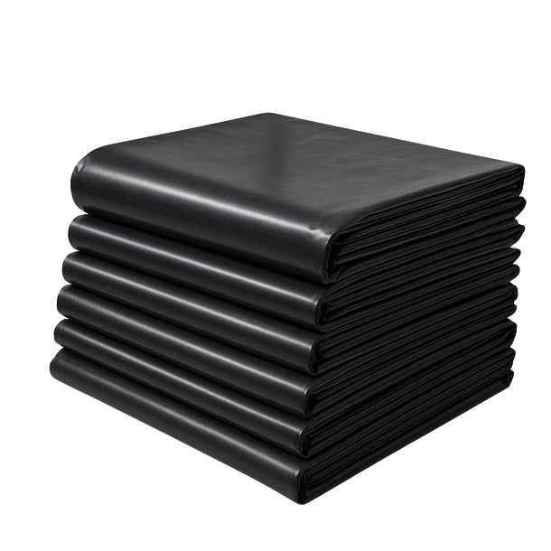 Bolsas de Basura Negras 140x160 cm - Carga Pesada 360 Litros 80 Micrones - Pack 50 Unidades