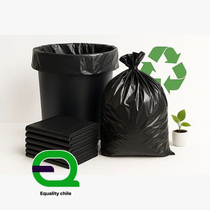 Pack de bolsas de basura industriales 110x120 cm resistentes