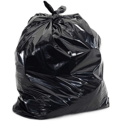 Bolsas de Basura Negras 140x160 cm - Carga Pesada 360 Litros 80 Micrones - Pack 50 Unidades