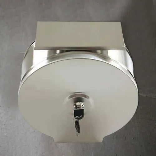 Dispensador De Papel Higienico Acero Inoxible Con Soporte Multiusos