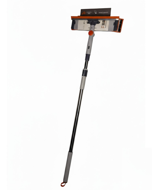 Limpia Vidrios Extensible Telescópico Largo Ajustable