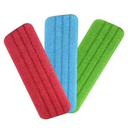 Mopa Microfibra Velcro 40cm Completa Profesional
