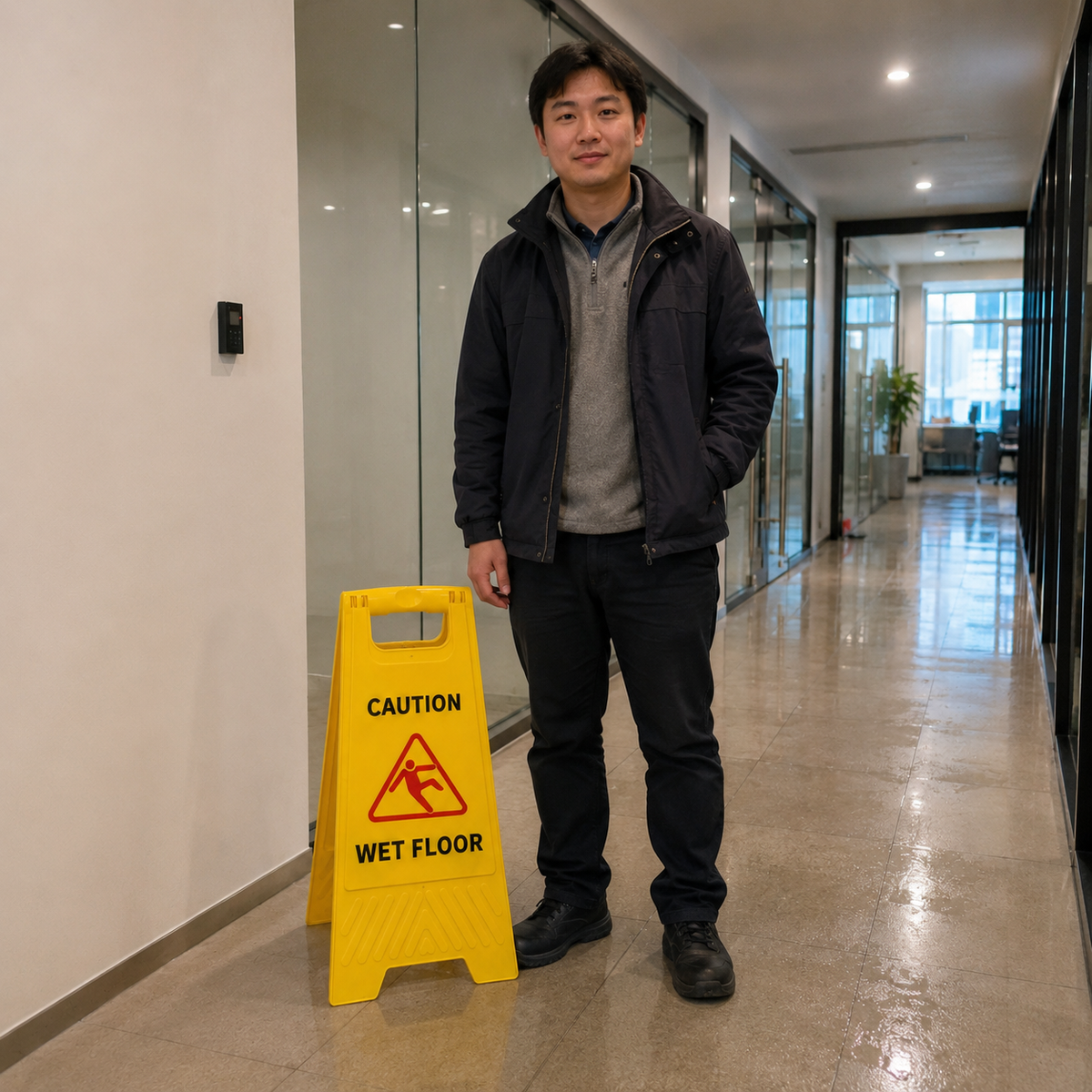 Señalética Piso Húmedo – Seguridad y Prevención de Accidentes