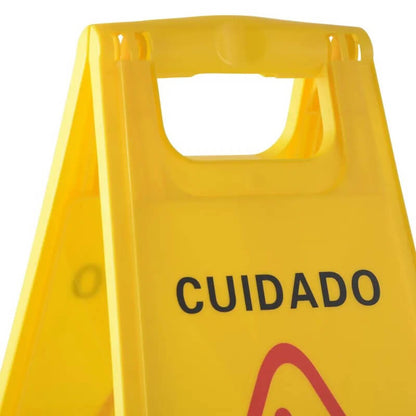 señaletica piso húmedo plegable profesional limpieza seguridad laboral