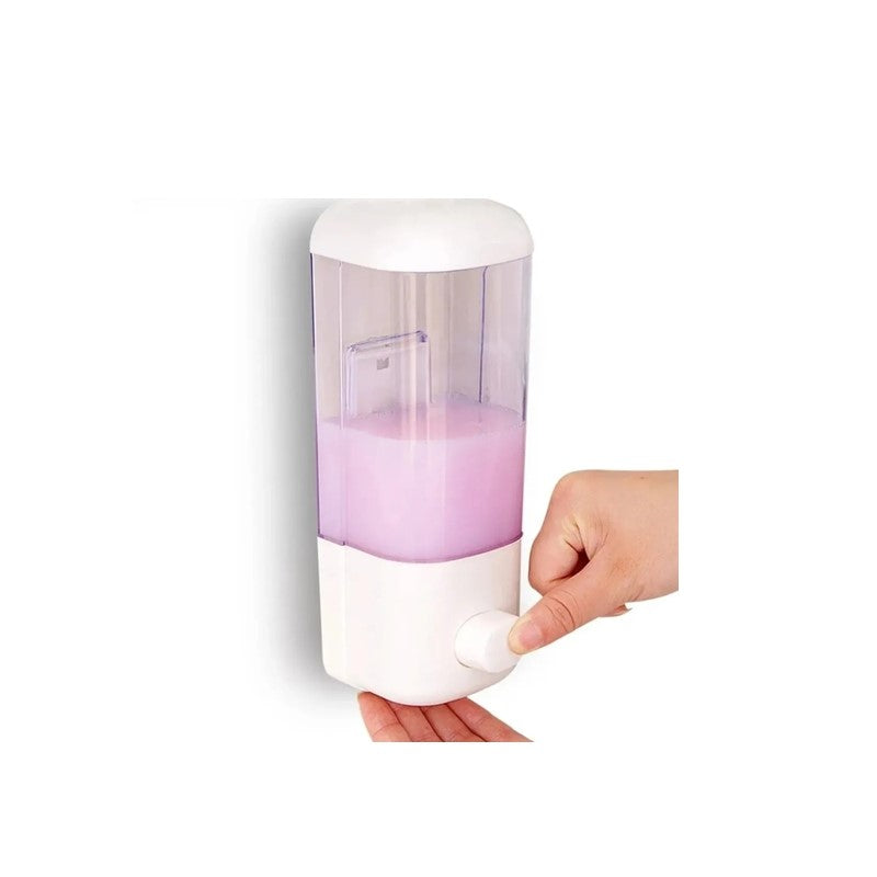 Dispensador Simple de Jabón o Alcohol Gel , de plastico 360ml aprox