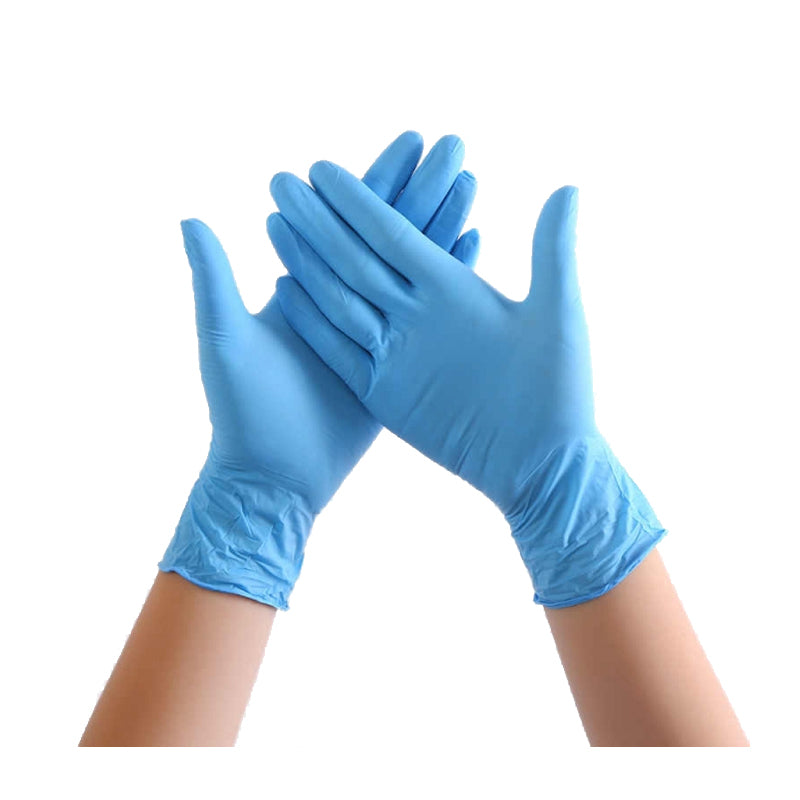 Guantes de Nitrilo Celeste Muncare – Máxima Protección Profesional Desechable