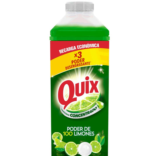 Lavalozas concentrado, aroma Limón, fórmula de alto poder desengrasante profundo incluso en plásticos, no es necesario usar agua caliente. Te permite ahorrar tiempo y dinero.