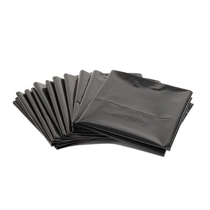 Pack de 10 Bolsas de Basura 110x120 cm Carga Pesada, ideales para uso industrial y residuos voluminosos.